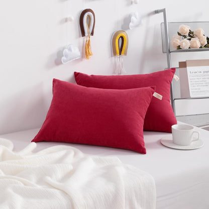 NTBAY Toddler Pillows, Down Alternative 13"x18" Pillows, Machine Washable - Soft and Breathable