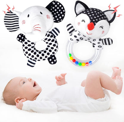 Baby Rattles 0-6 Months Newborn Toys Infant Toys 0-6 Months Rattles for Babies 0-6 Months Baby Toys