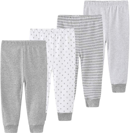 Baby Layette Set Baby Boys' 9-Piece Bodysuits Pants Set Toddler Girl Boy Unisex Baby Gift Sets