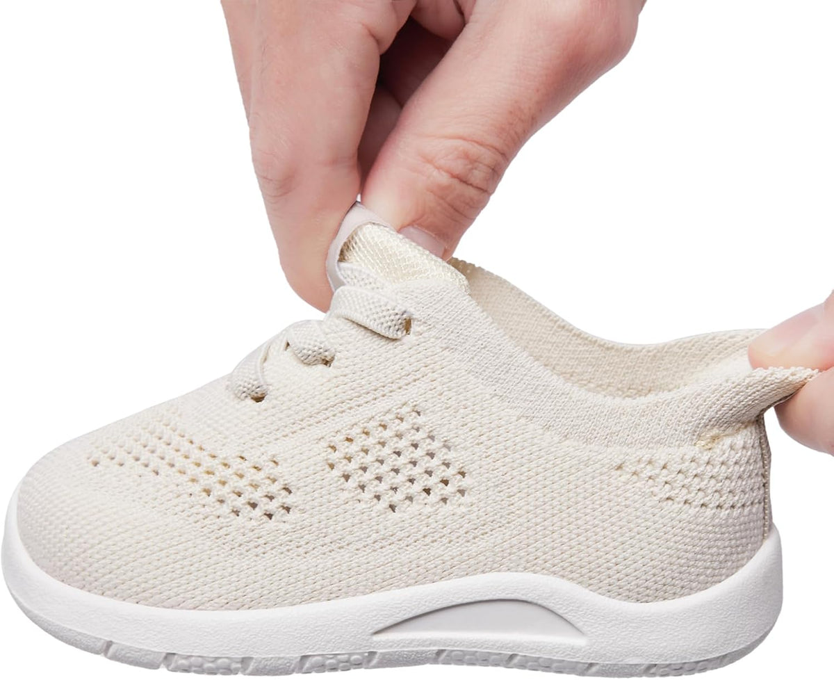 MORENDL Toddler Shoes Baby Walking Sock Shoes Infant Sneakers 0-4 Years Boy Girl Barefoot Tennis