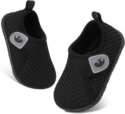 FEETCITY Baby Boys Girls First Walking Shoes Infant Sneakers Crib Shoes Breathable Lightweight Slip