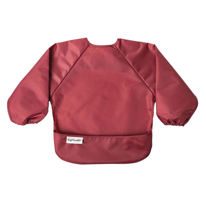Tiny Twinkle Mess Proof Baby Bibs, 2pk Waterproof Smock Baby Bibs for Eating, Machine Washable Long