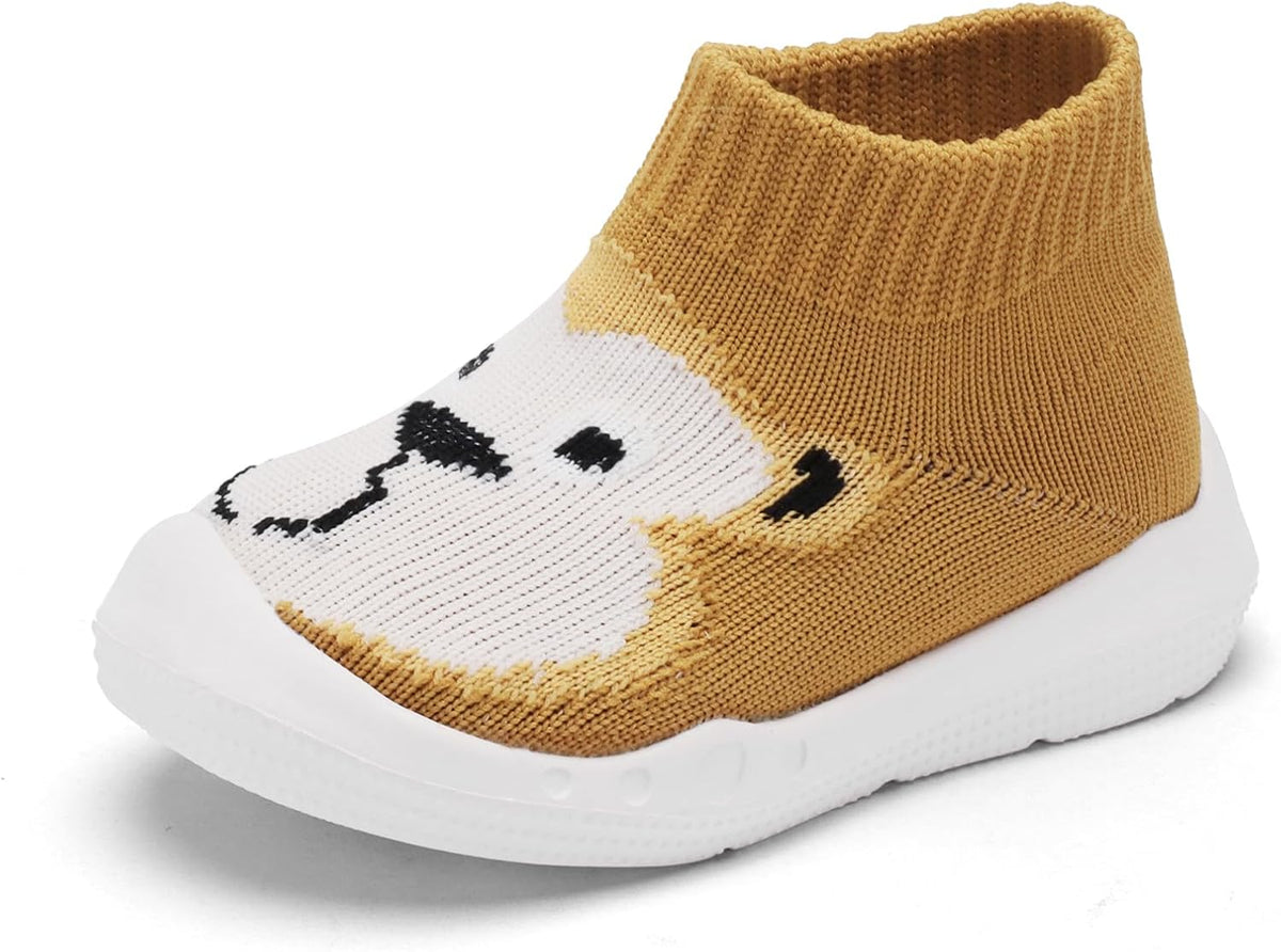 Engtoy Baby Shoes & Socks - Non-Slip Breathable Slippers with Soft Rubber Sole - Baby Boys & Girls