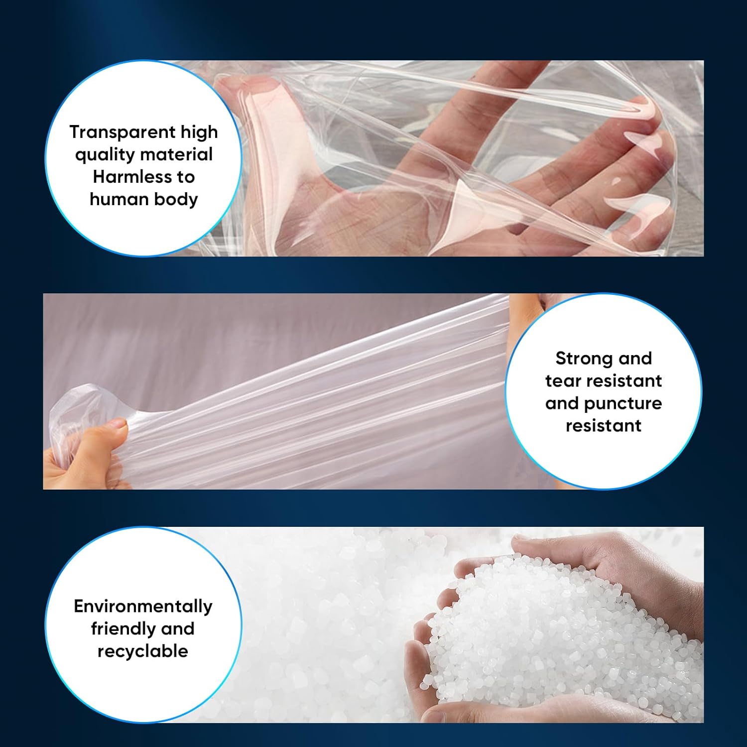 ZCHENBS® – Mattress Bags for Moving and Storage,Mattress Bag with Zippers,5 Mil Ultra-Thick Bed