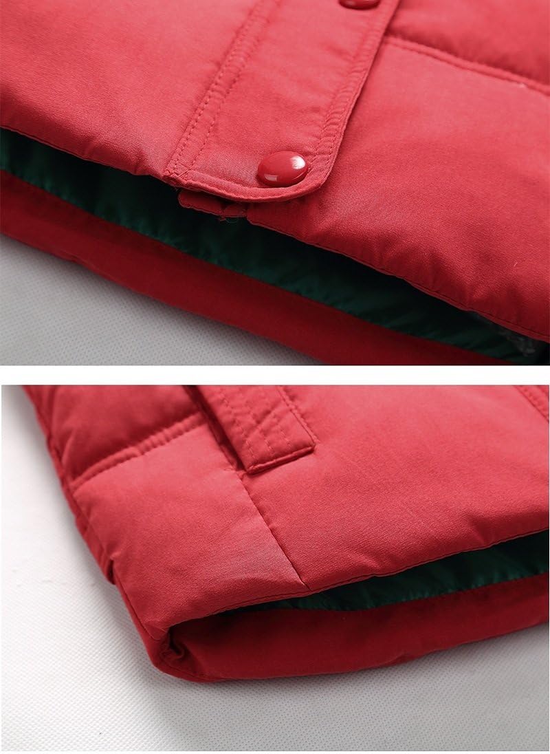 Vinmin Kids Winter Latest Thicken Hooded Jacket Warm Quilted Coat Casual Outdoor Cool Cute for Boys