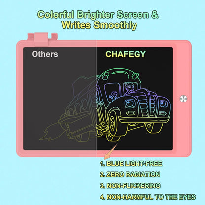 10.5 Inch LCD Writing Tablet for Kids, Colorful Toddler Doodle Board - Erasable Drawing Pad