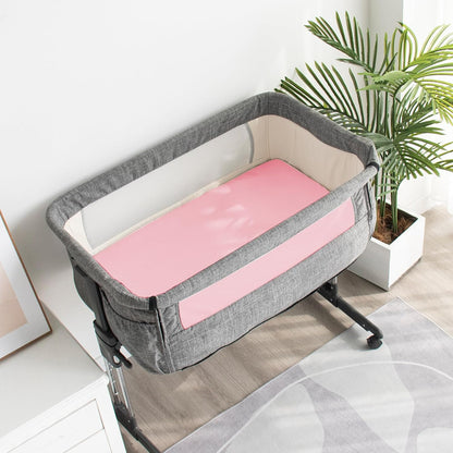 Waterproof Bassinet Sheets Fit for Miclassic, Baby Delight, TCBunny, Milliard, Dream On Me