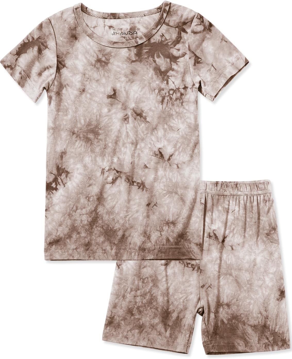 Jimonda Baby/Toddler Soft Sleepwear Short sleeve Kids Cool Pajama Outdoor 2-Piece Shirt&Shorts