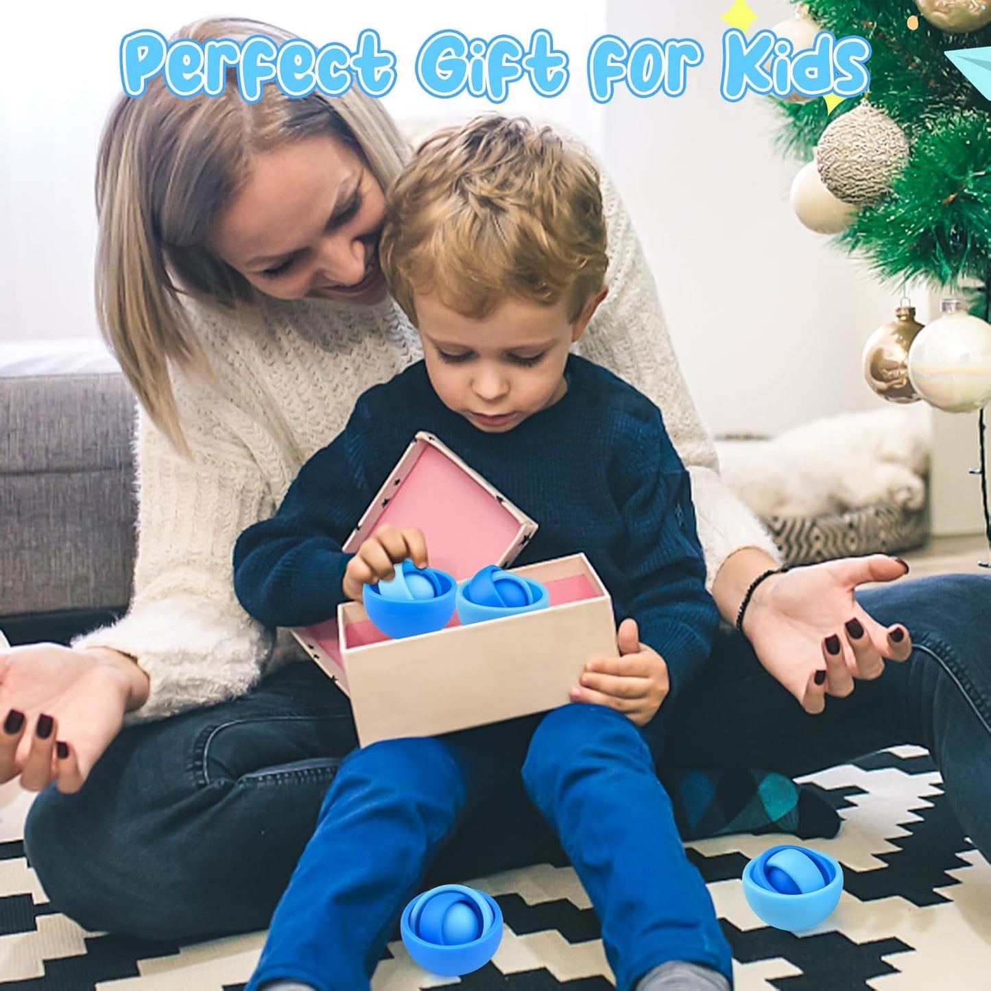 Fidget Toys Adults, Fidget Gyro Toys for Kids, Gift Ideas for Boys Girls 8-12 Teens Halloween New