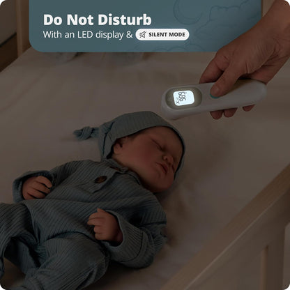 Greater Goods No-Touch Infrared Digital Thermometer for Adults, Kids, and Babies, Forehead