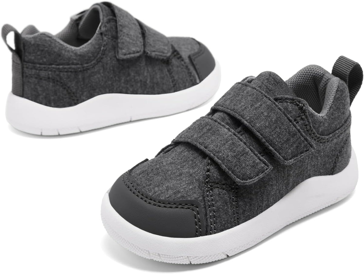 MORENDL Wide Toe Box Shoes Toddler Barefoot Shoes Baby Walking Shoe Boy Girl Non-Slip Zero Drop