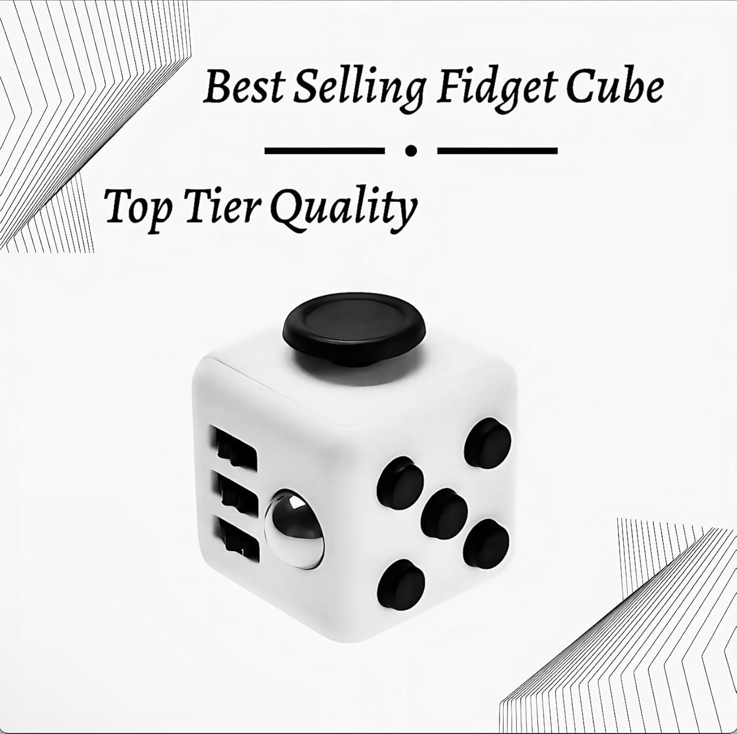 Fidget Gadget Toy - Premium Quality Stress Relief Cube Toy for Adults and Kids - Improve Focus