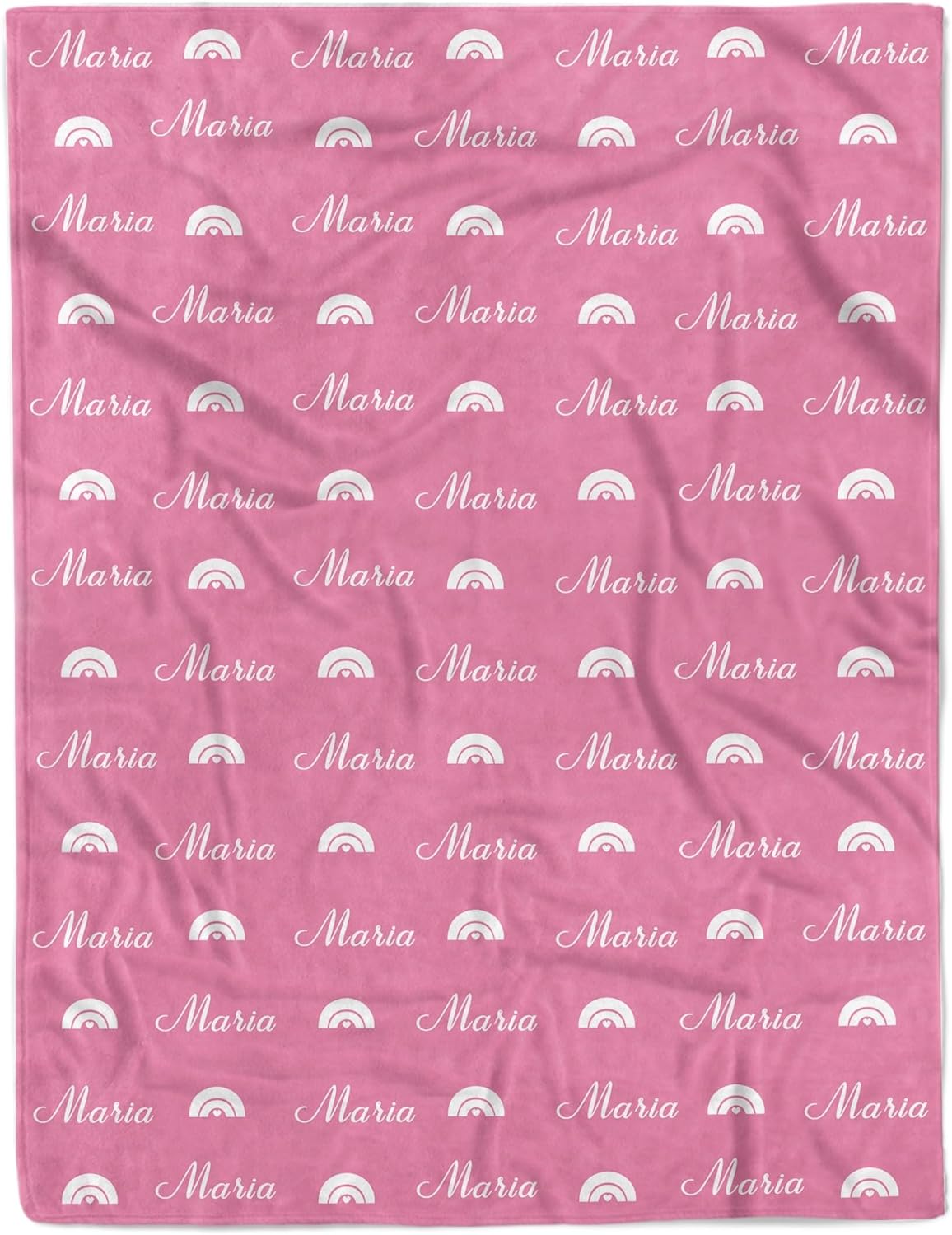 Personalized Baby Blanket for Girl Custom Name Blanket for Girl Newborn New Mom Customized Gifts