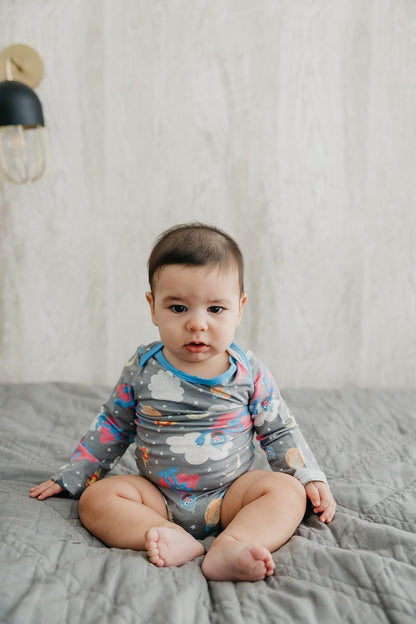 Copper Pearl Long Sleeve Bodysuit Baby: Ultra Soft Baby for Newborns, Boys, and Girls - Stylish