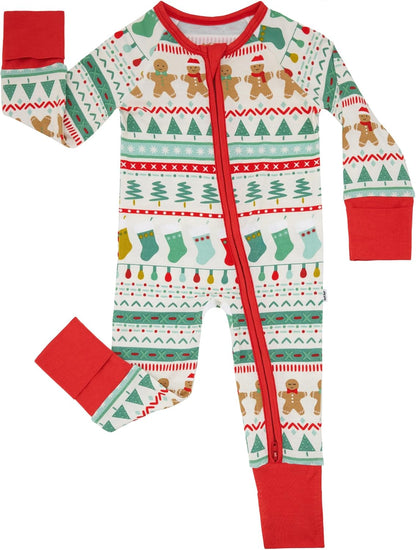 Little Sleepies Pajamas for Baby Boys & Girls, Viscose from Bamboo Baby Pajamas, Preemie & Newborn