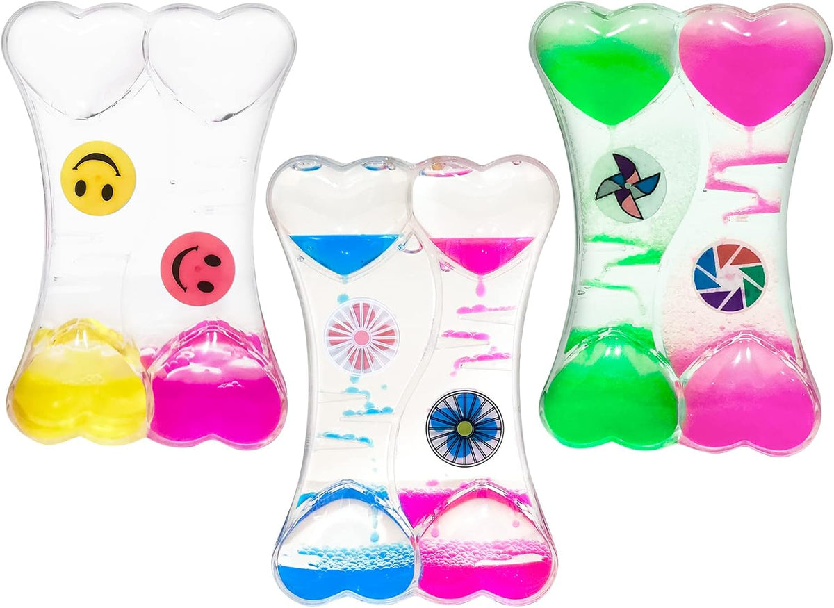 Liquid Motion Bubbler for Kids and Adults, Liquid Motion Bubbler Sensory Toys, Liquid Timer for