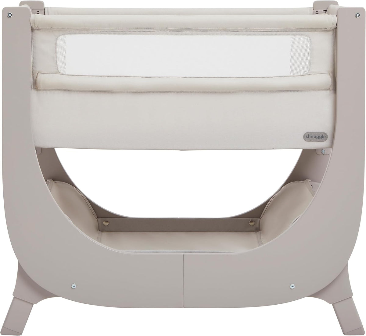 Air Lite Bedside Infant Crib | Breathable Mesh Sides, Drop-Down Panel, Reflux Incline, Adjustable