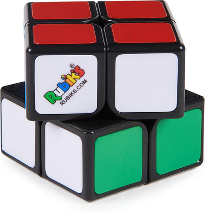 Rubik’s, Tiled Trio Bundle 2x2 Mini 3x3 Cube 4x4 Master 3D Puzzle Game Stress Relief Fidget Toy