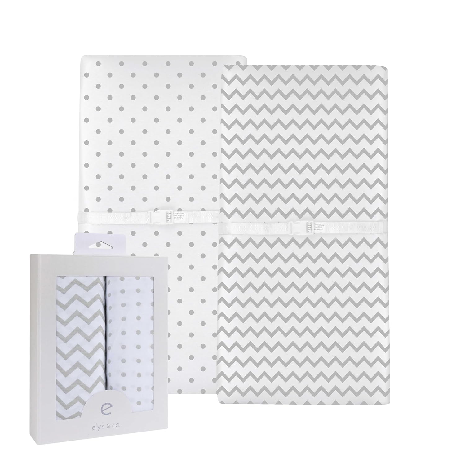 Changing Pad Cover 2 Pack - Baby Changing Pad Cover with 100% Jersey Cotton - Changing Pad Covers