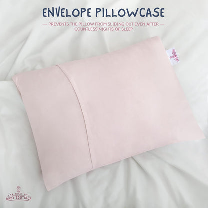 Kona's Perfect Pink Toddler Pillow - Softest Pillowcase - 13 x 18 Inch - Ages 2-3