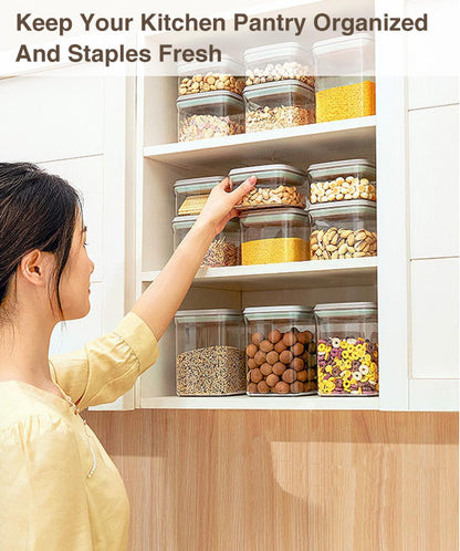 Pop Food Storage Containers Airtight Food Storage Containers Set with Lids Kitchen Pantry