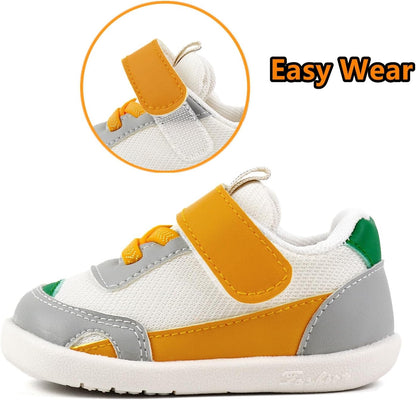 Baby Boy Girl Shoes Infant Non Slip Sneakers Breathable Lightweight Toddler First Walking Shoes 6