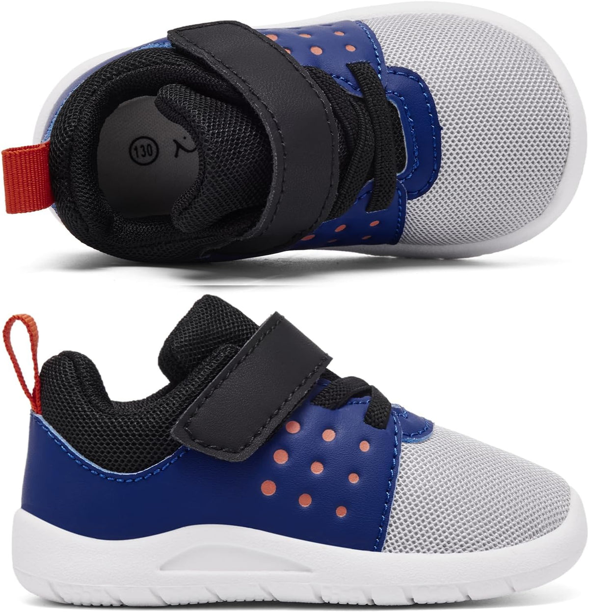 MORENDL Toddler Baby Shoes 0-4 Years Boy Girl Lightweight Breathable Non-Slip Sports Sneakers
