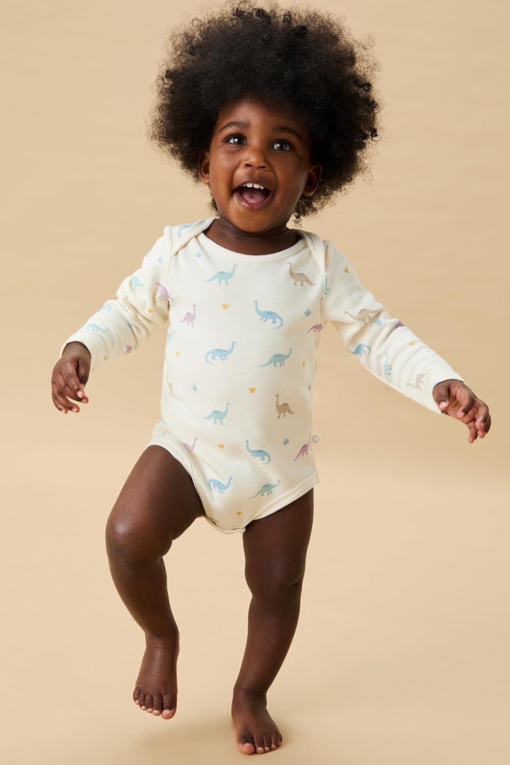 MORI Baby Supreme Comfort Long Sleeve Bodysuit for Boys and Girls - Unisex Romper with Envelope