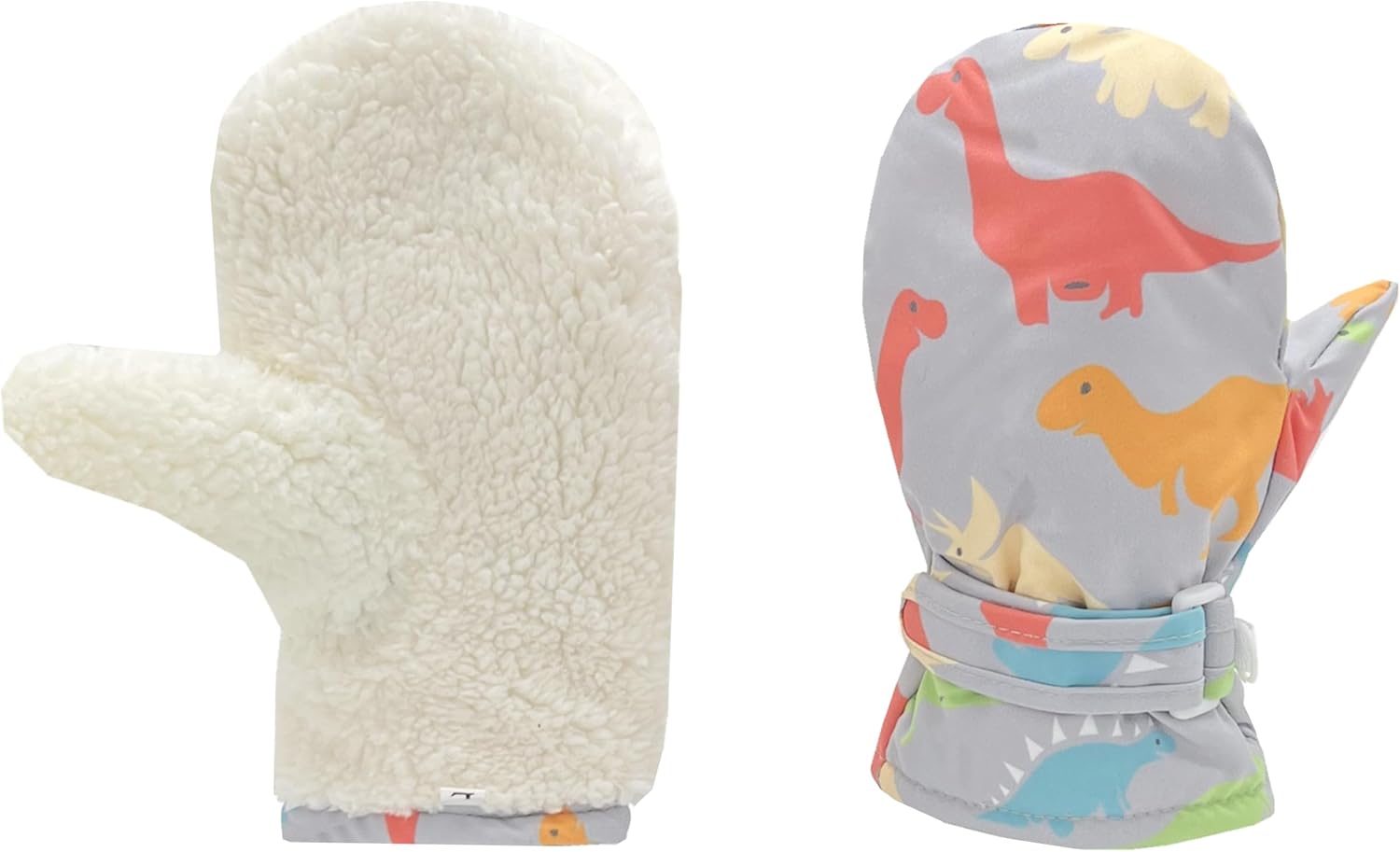 Toddler Gloves Kids Mittens Winter Warm Lined Fleece Gloves Waterproof Snow Baby Mitten for Boys