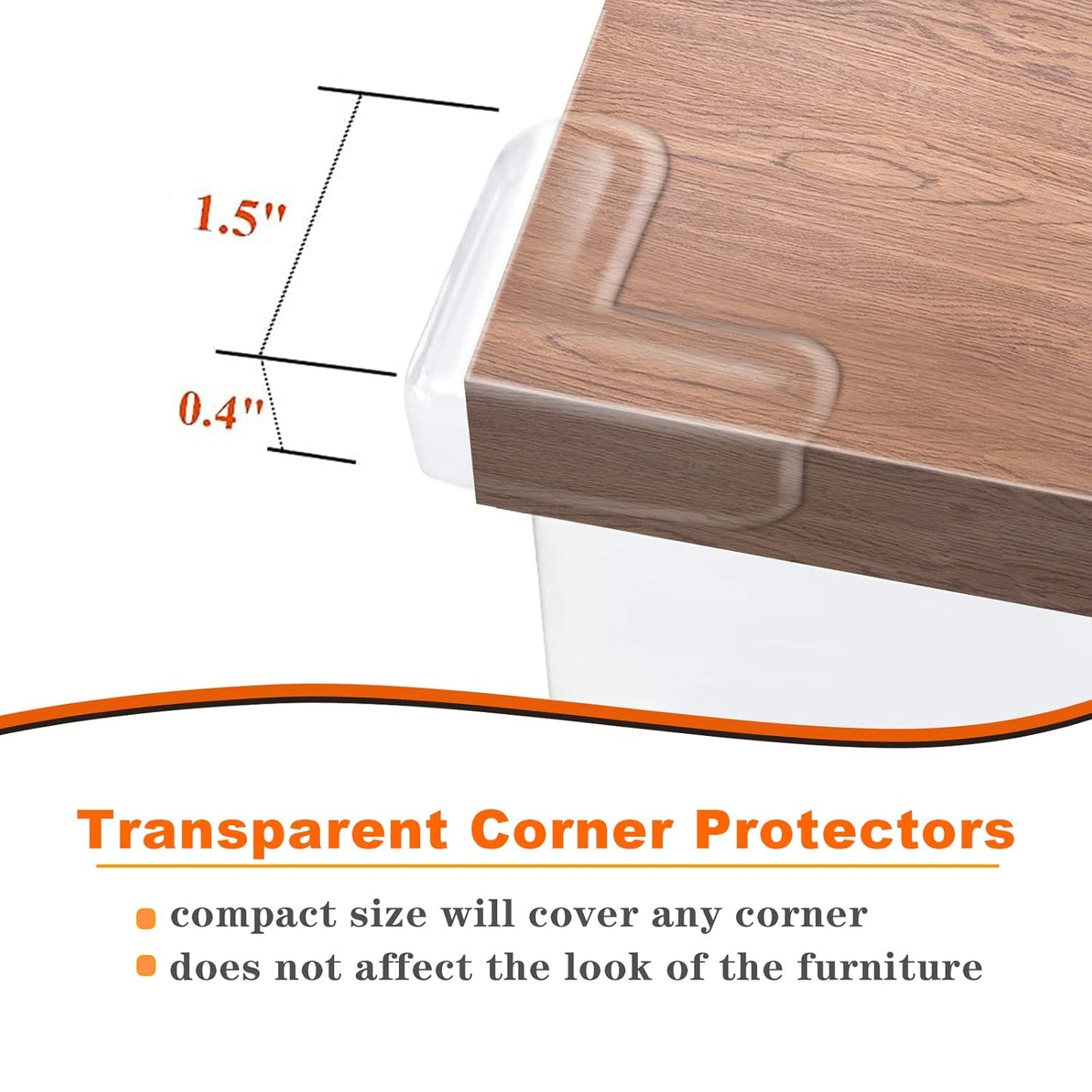 28 Pack Table Corner Protectors Baby Proofing Corner Guards Furniture and Edge Guards Stop Child