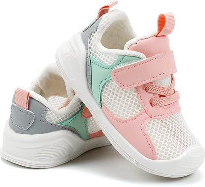 Baby Boy Girl Shoes Infant Non Slip Sneakers Breathable Lightweight Toddler First Walking Shoes 6