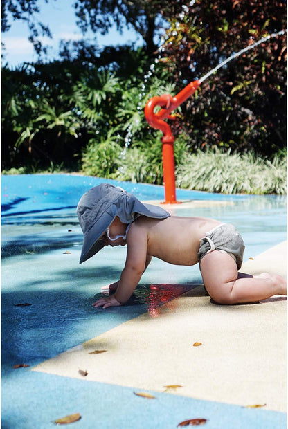 Zelda Matilda Sunhat Infant Toddler & Kids Summer Water Flap Baby Swim hat UPF 50 Boy & Girl Beach