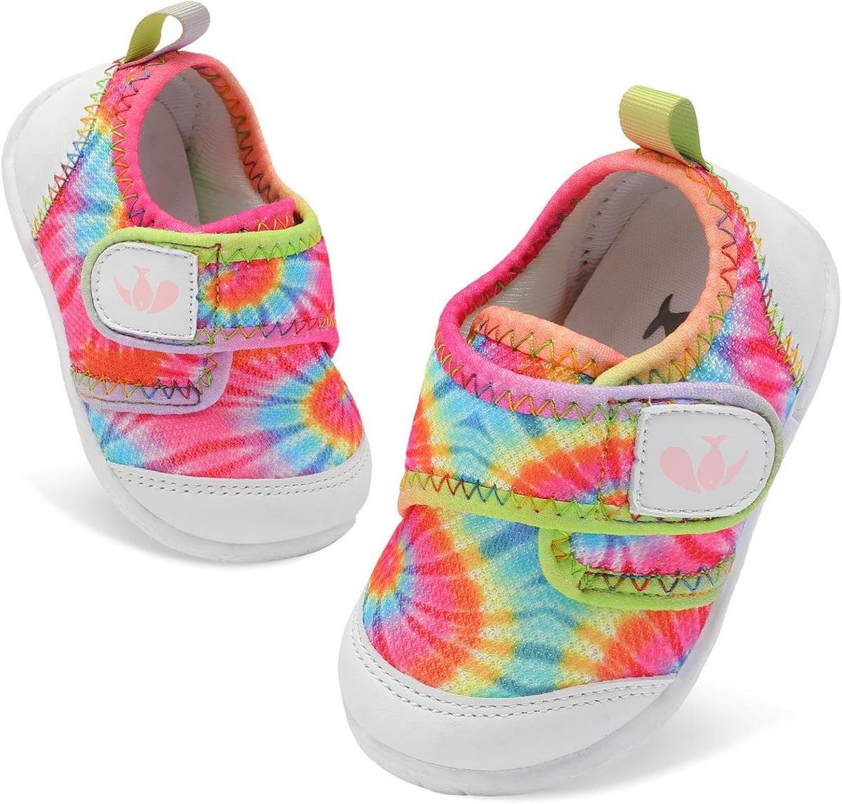 FEETCITY Baby First Walking Shoes Boys Girls Infant Sneakers Crib Shoes Breathable Lightweight Slip