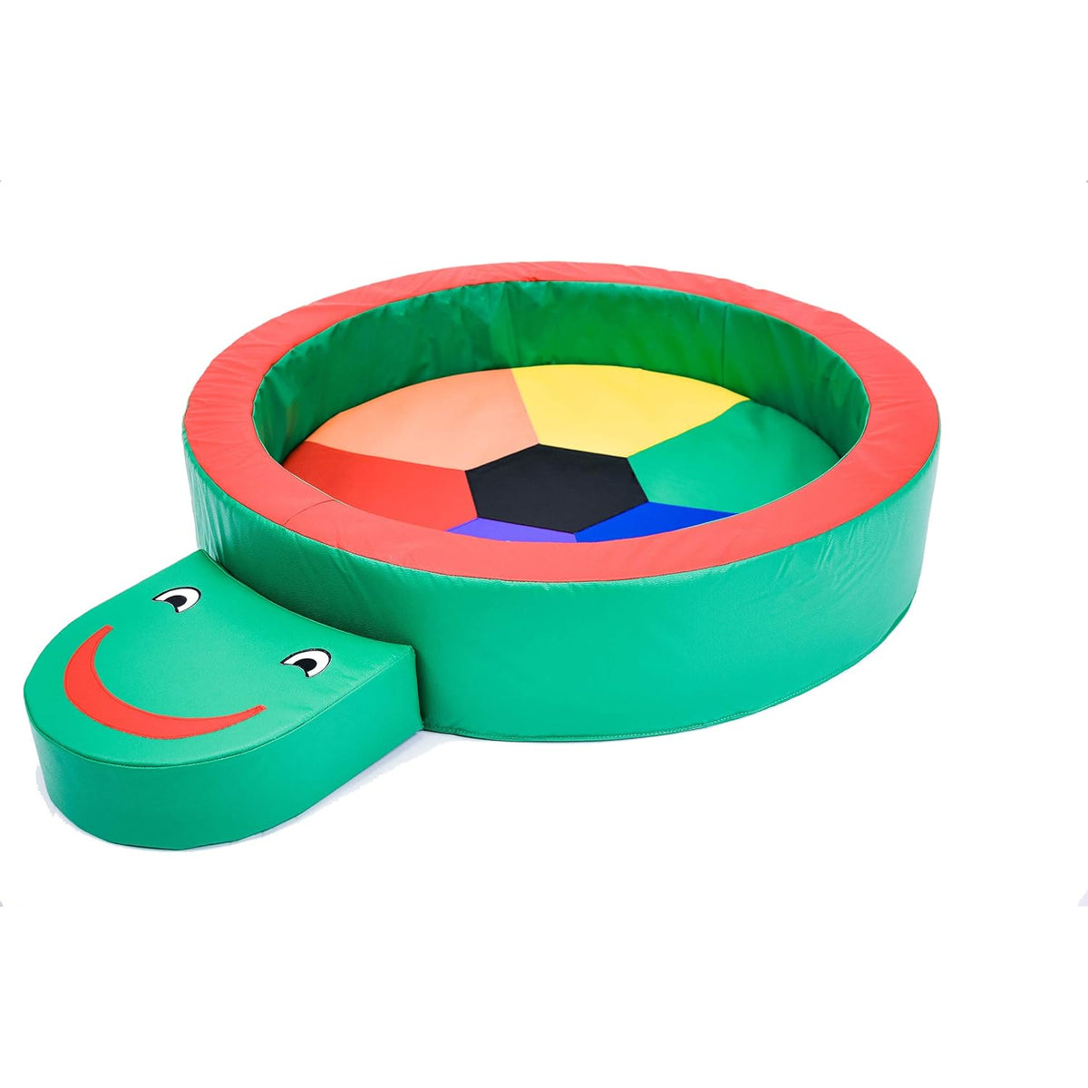 Children's Factory Turtle Hollow Play Yard, Soft Toddler Indoor Playground for Daycare, Preschool