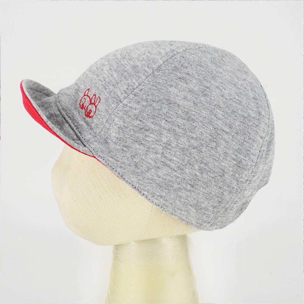Keepersheep Baby Reversible Baseball Cap Infant Sun Hat, Cotton Knit Soft Brim for Infant Toddler