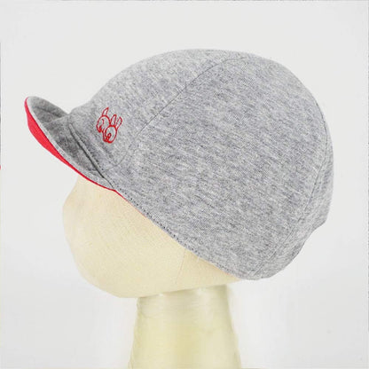 Keepersheep Baby Reversible Baseball Cap Infant Sun Hat, Cotton Knit Soft Brim for Infant Toddler