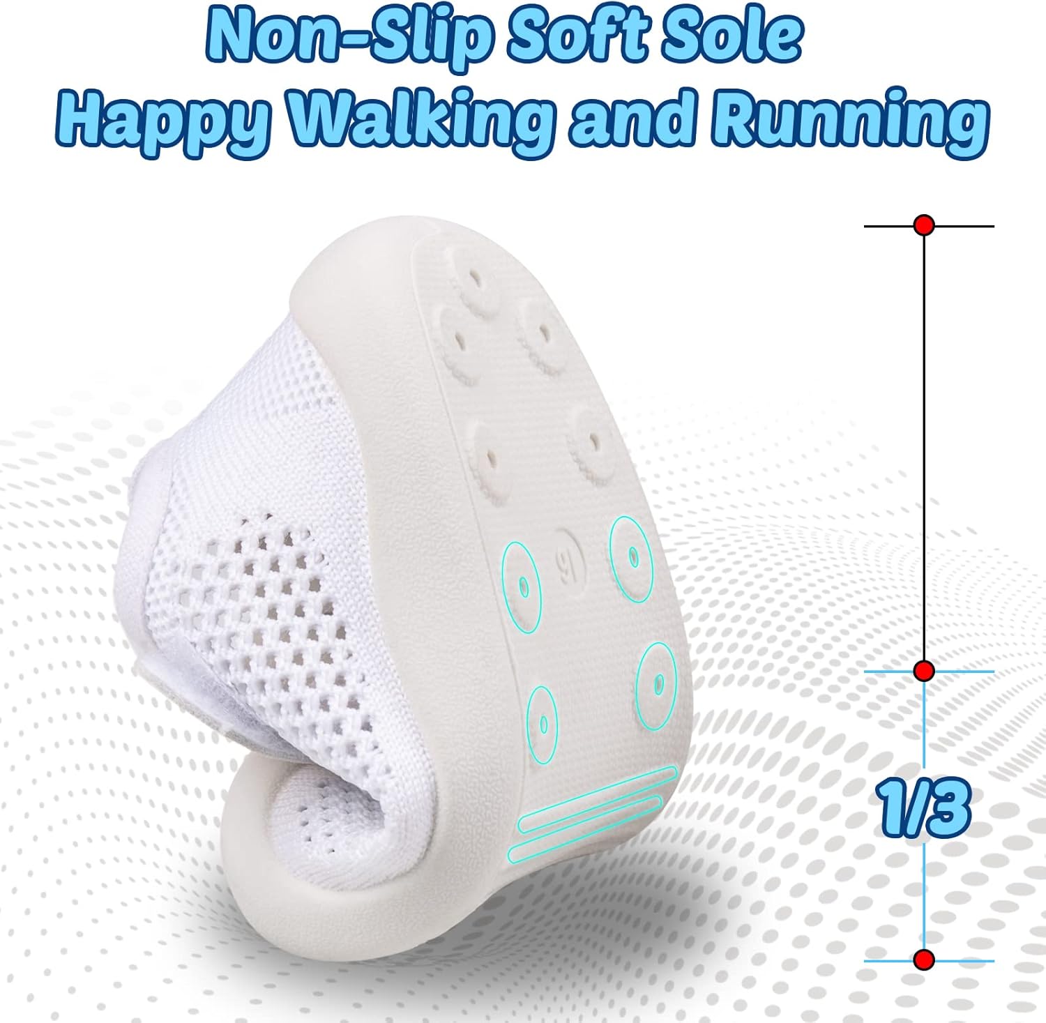 Baby First-Walking Shoes 1-4 Years Kid Shoes Trainers Toddler Infant Boys Girls Soft Sole Non Slip