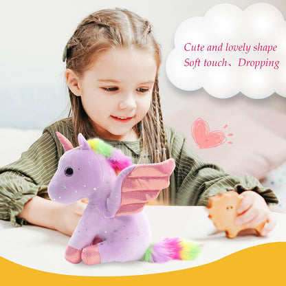 Sew Butiful 8 inch Unicorn Stuffed Animals, Cute Unicorn Gift Toys for Girls,Unicorns Birthday