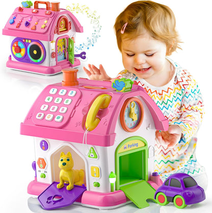 Musical Montessori Toys for 1 Year Old Girl Gifts, First Birthday Gifts for 1 Year Old Girl