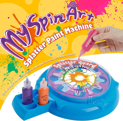 Wings Giant Paint Spin Art Machine Kit for Kids, Paint Spinner with Splatter Guard, Thicker