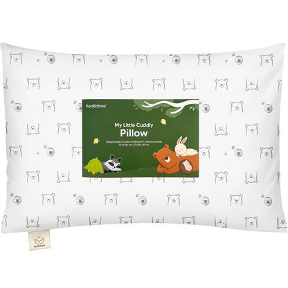 Toddler Pillow with Pillowcase - 13x18 My Little Cuddly Pillow, Viscose Derived From Bamboo Nursery