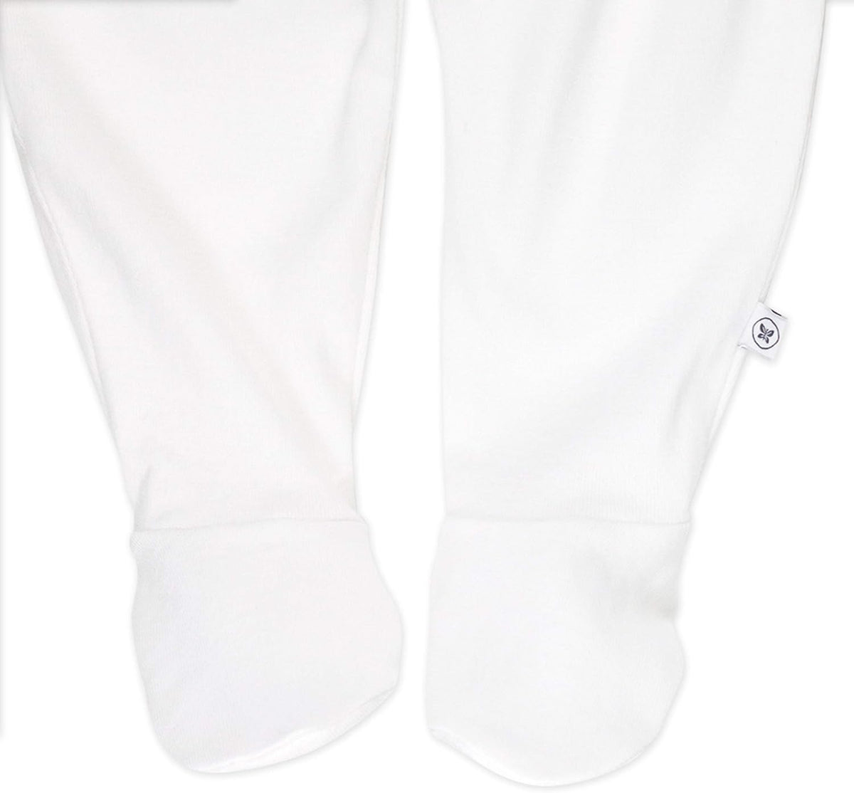 HonestBaby 3-pack Footed Pants Roomy Fit Pull on Bottoms 100% Organic Cotton for Infant Baby Boys