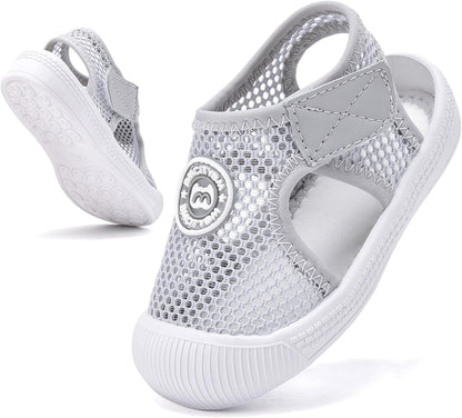 BMCiTYBM Baby Boy Girl Closed Toe Summer Sandals Lightweight Shoes Infant Non-Slip First Walking