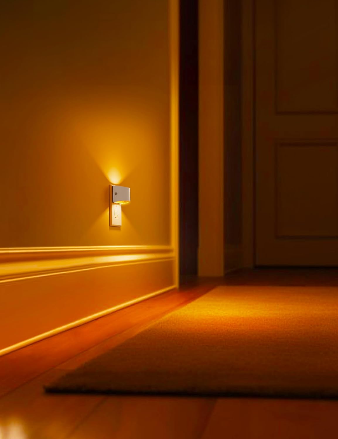 L LOHAS LED Night Light, Night Lights Plug into Wall with Dusk to Dawn Sensor, 3 Brightness Level