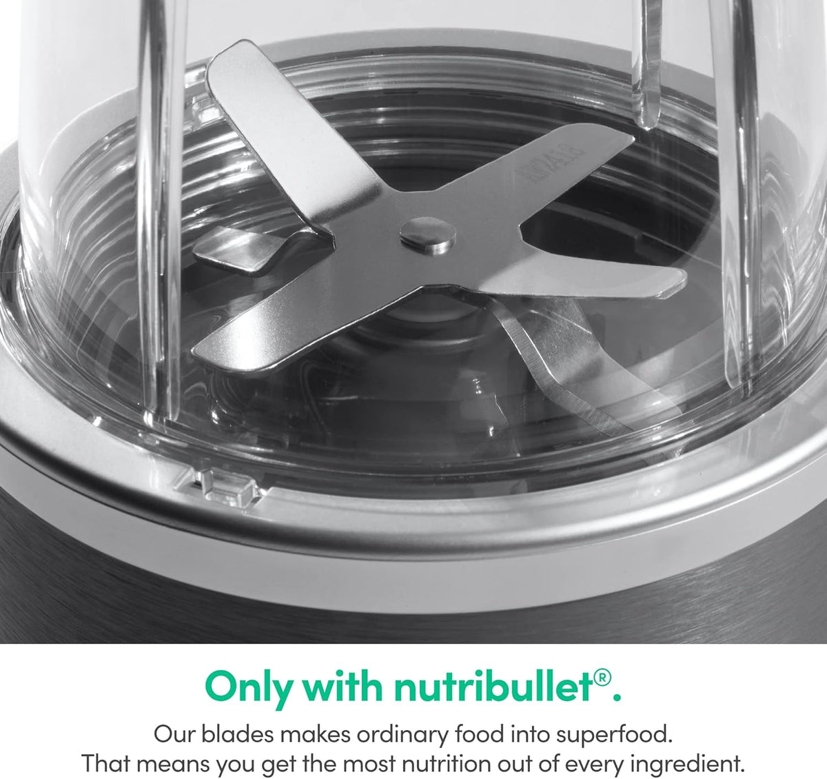 nutribullet Personal Blender for Shakes, Smoothies, Food Prep, and Frozen Blending, 24 Ounces, 600