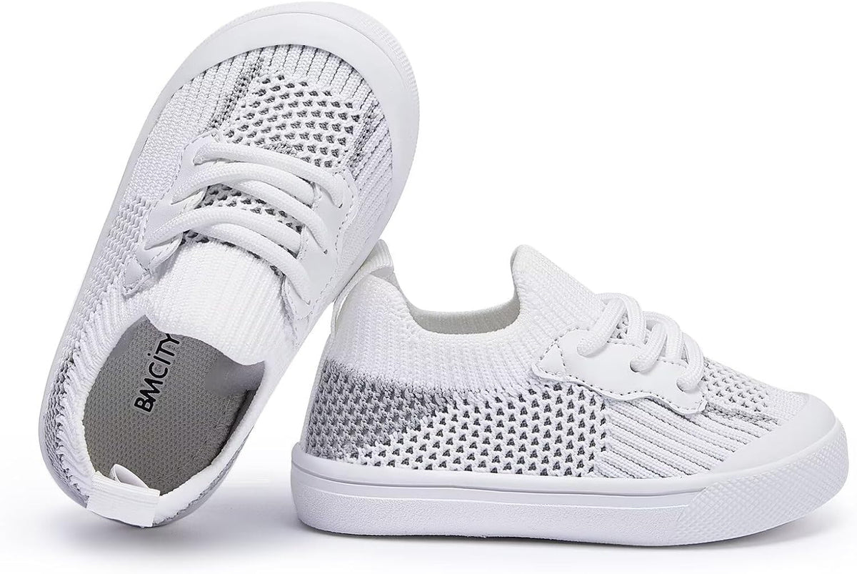 BMCiTYBM Baby Sneakers Girls Boys Lightweight Breathable Mesh First Walkers Shoes 6-24 Months