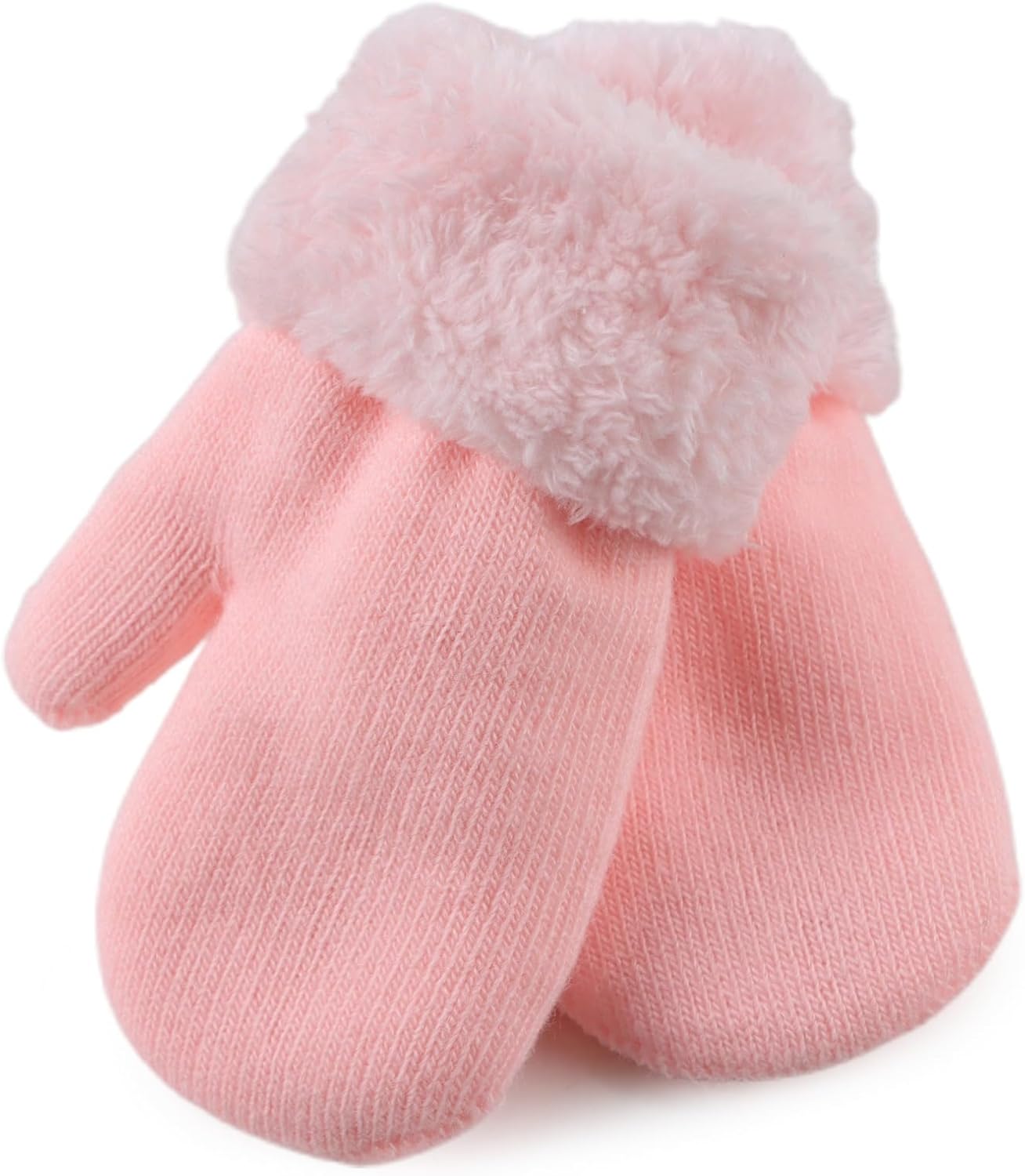 PESAAT Baby Girl Mittens Fleece Toddler Boy Mittens Warm Kids Winter Gloves Unisex Cold Weather