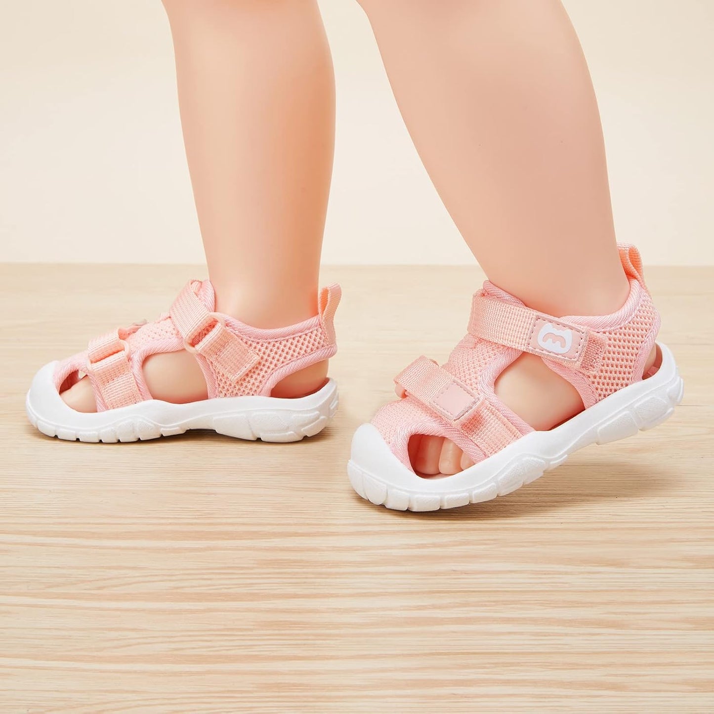 BMCiTYBM Baby Boy Girl Closed Toe Summer Sandals Lightweight Shoes Infant Non-Slip First Walking