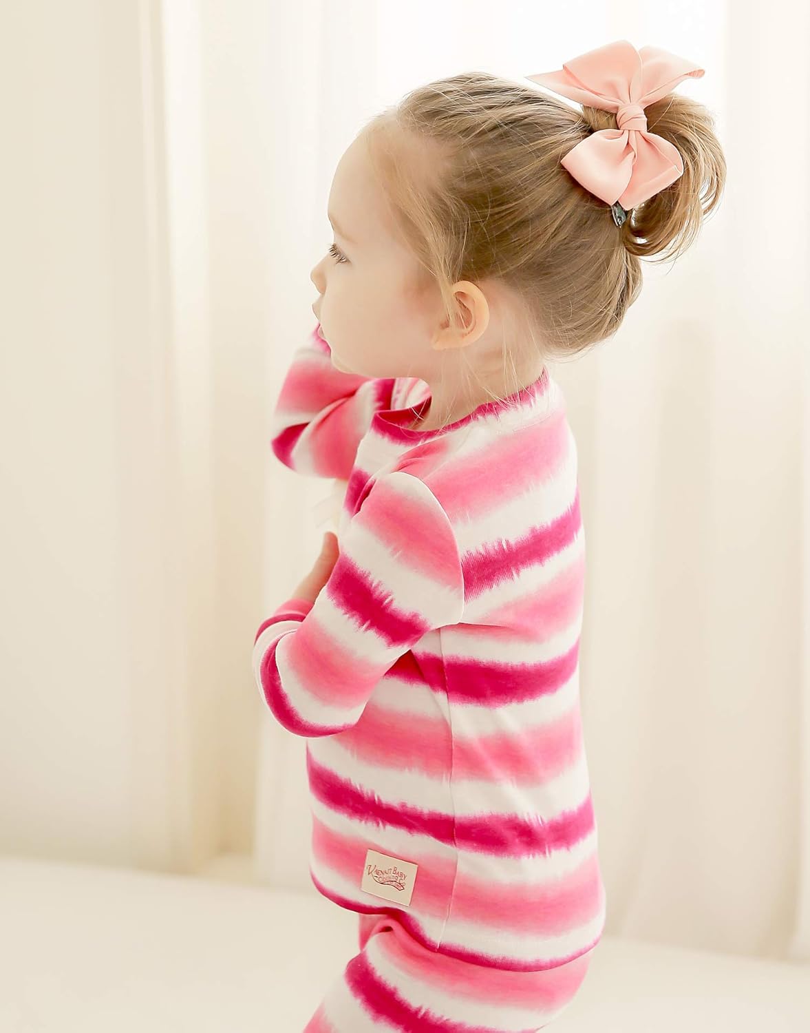 VAENAIT BABY 12M-12Y Toddler Kids Boys Girls 100% Cotton Marbling Tiedye Sung Fit Sleepwear Pajamas