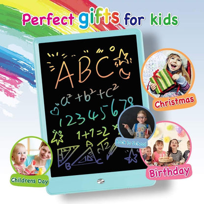 ORSEN 10 Inch LCD Doodle Board Writing Tablet for Kids - Colorful Drawing Pad and Educational Toy